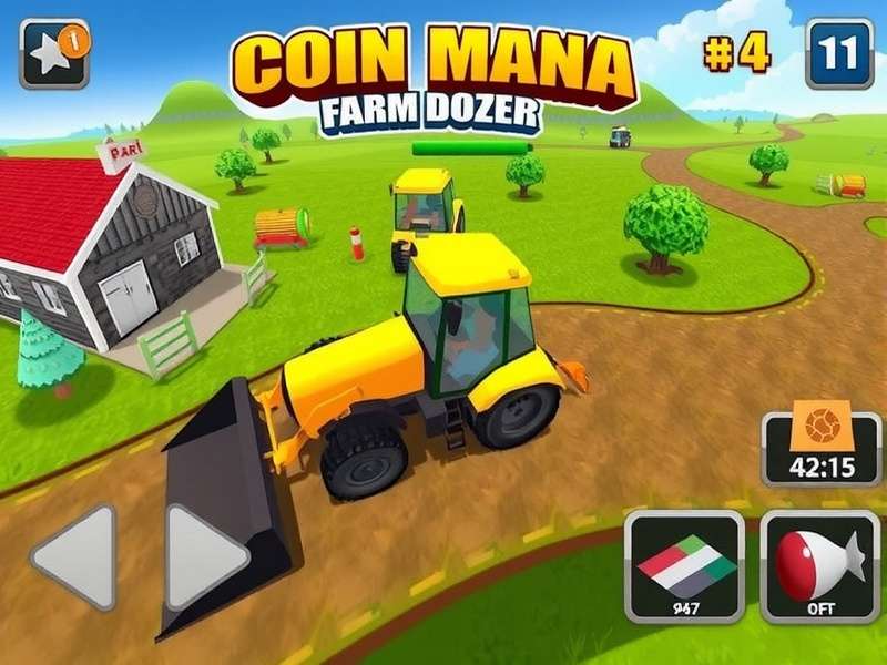 Coin Mania Farm Dozer gameplay screenshot